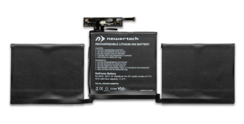 NewerTech NuPower 54.5 Watt-Hour Battery Replacement Kit for 13-inch MacBook Pro with 2-ports (Late 2016 - Mid 2017) NewerTech NuPower 54.5 Watt-Hour Battery Replacement Kit for 13-inch MacBook Pro with 2-ports (Late 2016 - Mid 2017)